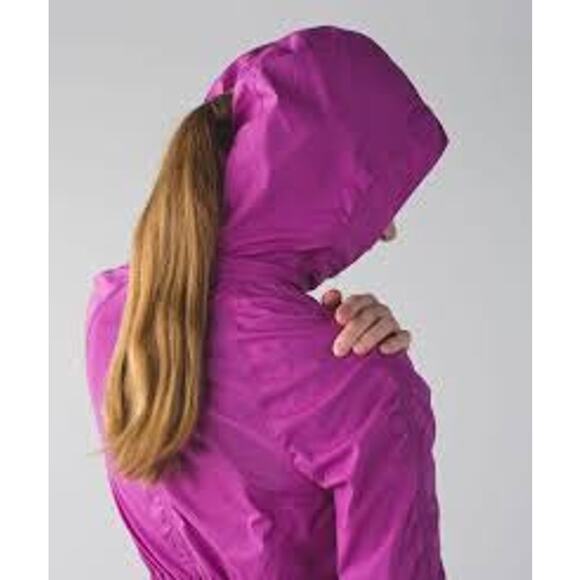 Lululemon Gather And Sprint Jacket Ultra Violet Womens Size 4 Running EUC - Picture 8 of 12